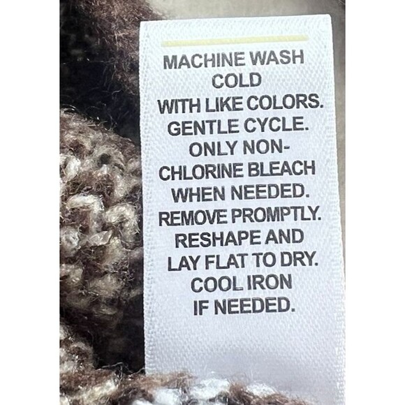 Cato Brown White Plaid Cardigan NWT Womens Size XL - Picture 8 of 16